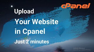 How to Upload your Websites in Cpanel - 2020