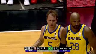 Puerto Rico vs Brazil Full Game Highlights | FIBA Basketball World Cup 2023 Qualifiers | August 25