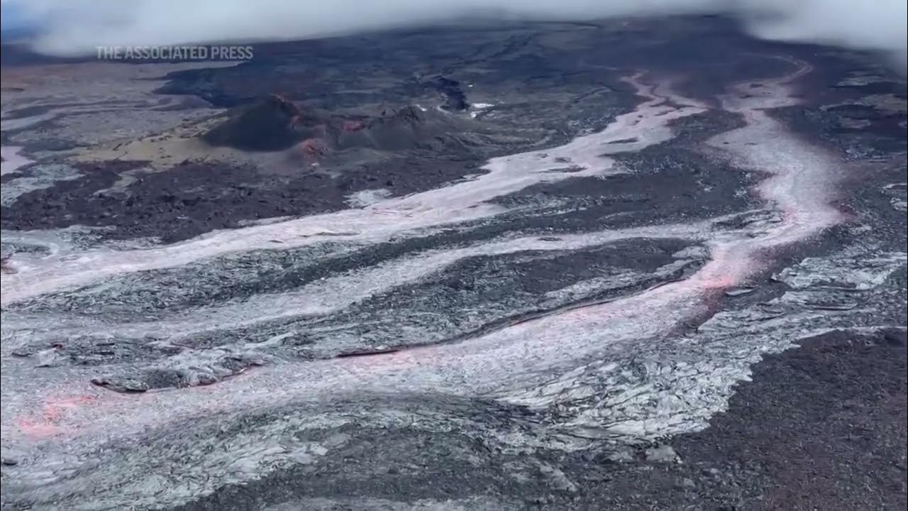 Erupting Hawaii volcano triggers warning YouTube