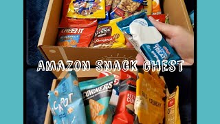 Amazon Snack Chest // Cookies 🍪 Candies 🍬 Chips 🍿 More!!! screenshot 1