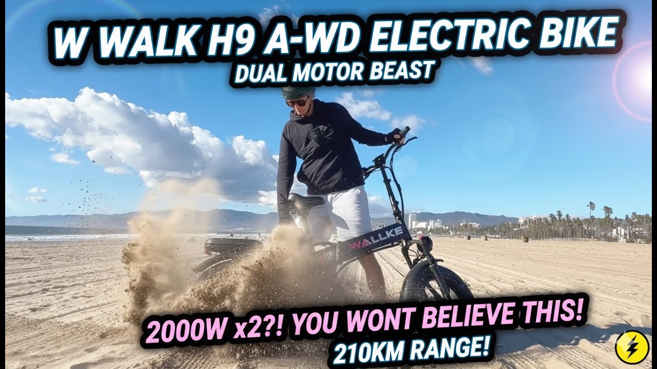 video W Wallke H9 AWD Electric Bike – Power, Range & Versatility