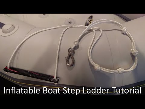 Inflatable Boat Diy Ladder You - Diy Boat Ladder Pvc