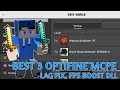 FIX LAG! || TOP 3 OPTIFINE MCPE 1.21+ FPS BOOST LAG AUTO HILANG || MINECRAFT PE