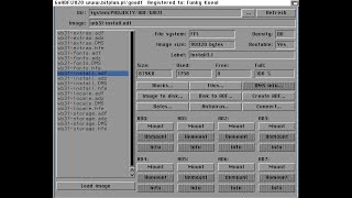 Amiga - GoADF! - Amigowy kombajn do obsługi obrazów dyskietek - idealny soft do backupu dyskietek screenshot 1