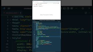 Belajar Coding Html Dan Css Untuk Pemula Cara Menggunakan Input Type Checkbox