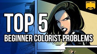 Top 5 Beginner Digital Coloring Problems  (and how to fix them)