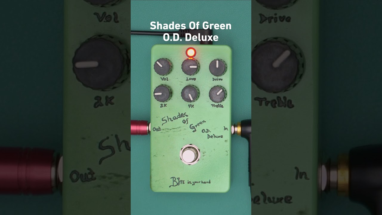 My Best オーバードライブ【One Control / Shades Of Green O.D. Deluxe 】