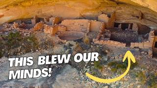 A Rare Square Kiva?! Drone Reveals Secrets of Hidden Cliff Dwellings