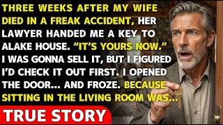 My Wife Died In A Sudden Accident—Her Lawyer Gave Me A Lake House Key  When I Opened The Door…