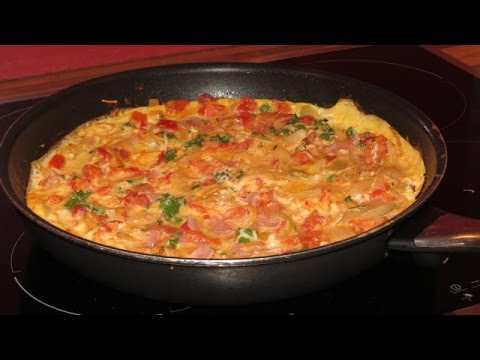 Vidéo: Omelette Aux Pommes De Terre Et Tomates