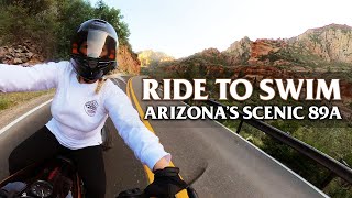 Solo Ride Along Arizona's 89a | Swimming Holes | Eats | Historic Towns | Motorcycle Travel