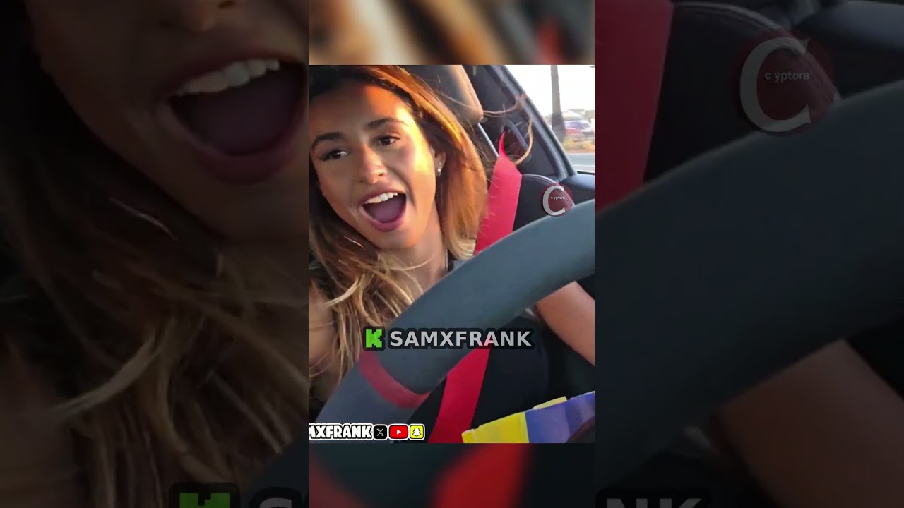 Sam Frank flexed her Porsche 911 GT3 like it wasn’t even hers 😅