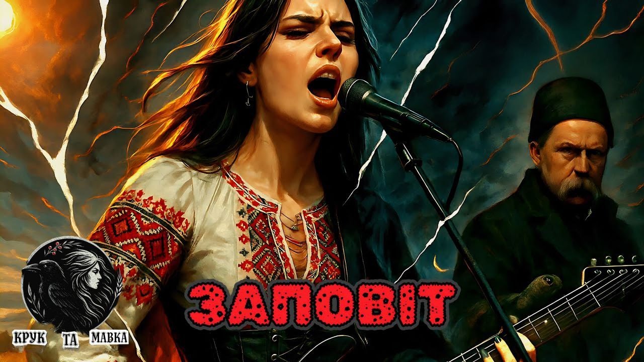 Крук та Мавка — Заповіт (Т. Г. Шевченко) • Відео з текстом