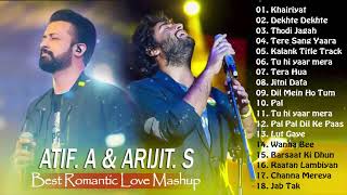 Atif Aslam &amp; Arijit Singh Romantic Love Songs 2022 - The Best Hindi HEart Touching Songs | HD Audio