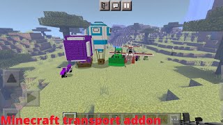 minecraft transport addon download screenshot 2