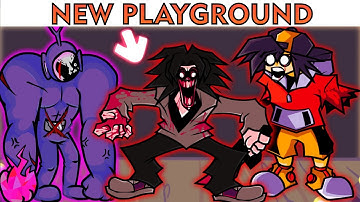 FNF Character Test | Gameplay VS My Playground | Jeff, Gold, Slenderman