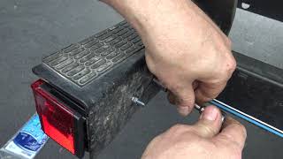 How to replace your boat trailer wiring and lights..The easy Way