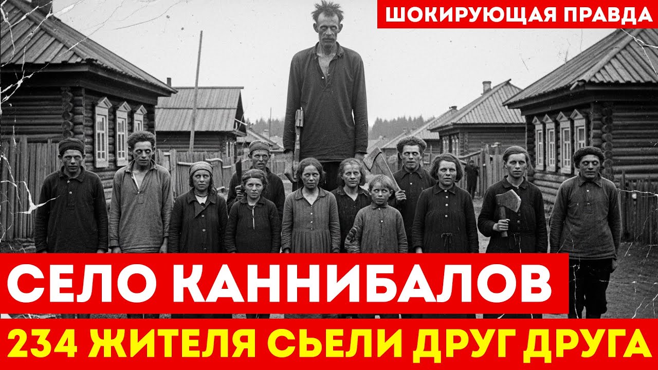 СЕЛО КАННИБАЛОВ: 234 жителя СЪЕЛИ друг друга за 8 месяцев голода | История СССР