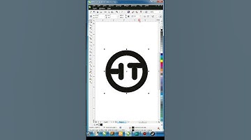 Monogram Logo Design Trends 2023 | Graphic Design Tutorial in #coreldraw #corelwalisarkar #shorts