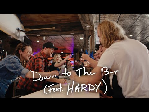 Смотреть клип Cole Swindell Ft. Hardy - Down To The Bar
