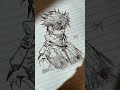 Aura of that one pencil #drawing #art #illustrative #anime