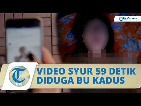 Heboh Video Syur 59 Detik di Rowosari Kendal, Diduga Pemeran Wanitanya Bu Kadus