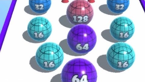 BALL MERGE 2048 - All Levels /Gameplay IOS (Levels 149-150
