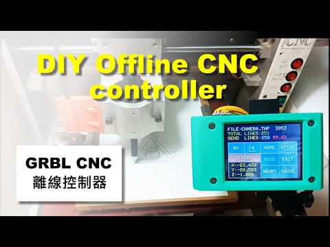 GRBL Offline Controller,GCode Sender ,for CNC3018 ,CNC Arduino 離線控制器