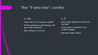 Control Structures (Part 1)