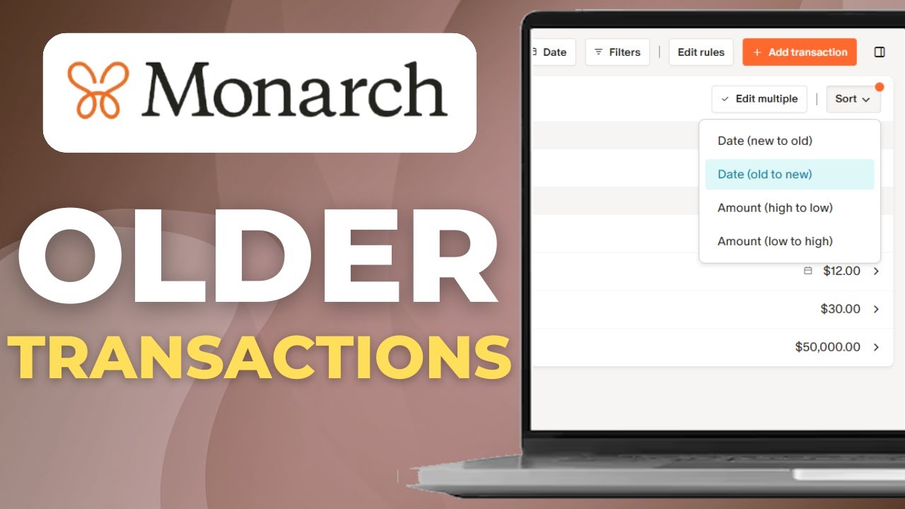 How To Import Older Transactions Into Monarch Money | Step by Step ...