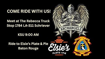 Riding for the Son: Archangels CMA Ride to Elsie’s Plate & Pie