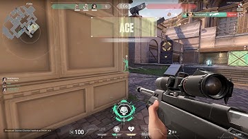 "⚡ Valorant: Sage Ace with Operator on Ascent! 🔥 Epic Clutch Moments!"
