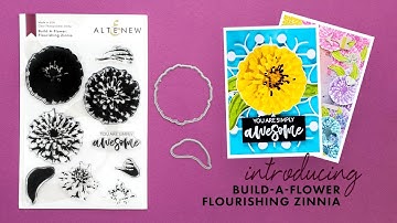 Build-A-Flower: Flourishing Zinnia