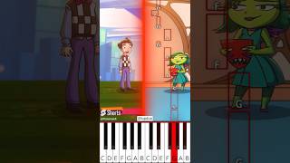 Inside Out 2 Gender Swap Animation - Part 2 - Octave Piano Tutorial
