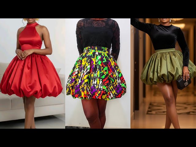 DIY: How to Sew a Bubble Skirt || Balloon Skirt Sewing Tutorial