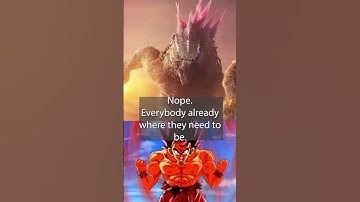#GodzillaxKong Creature Designer, Jared Krichevsky, said he took some inspiration from Goku.