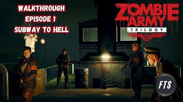 Zombie Army Trilogy | Subway to Hell | Difficulty Marksman | Anya Bochkareva | No Commentary