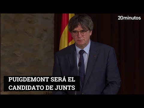 Puigdemont será el candidato de Junts a las elecciones del 12M