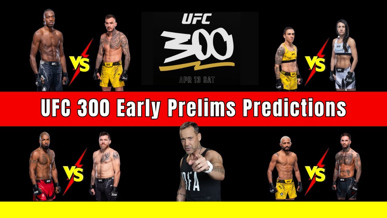 UFC 300 Early Prelims Predictions | Cody Garbrandt vs. Deiveson ...