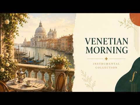 Venetian Morning ☕ Warm Chamber Strings for Focus, Reading & Calm Mornings | 2 Hours
