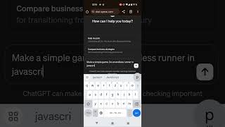 🏃💨🎮 Endless runner  game 🎮 with ChatGPT in JavaScript