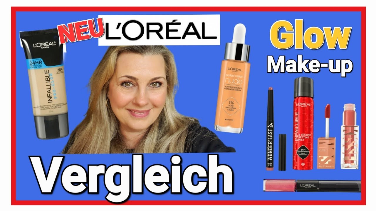 Lorèal Infaillible Pro Glow und SOMMER GLOW MAKE-UP | Review | testen | Mai 2024