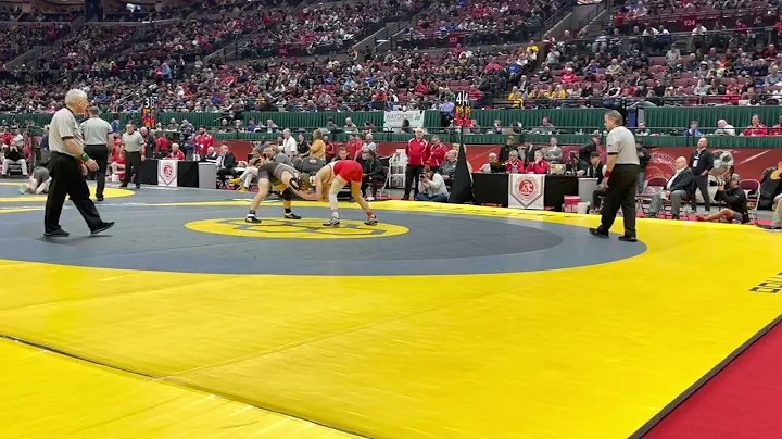 2023 D3 132 lbs Final Brock Christian, Perry VS La...