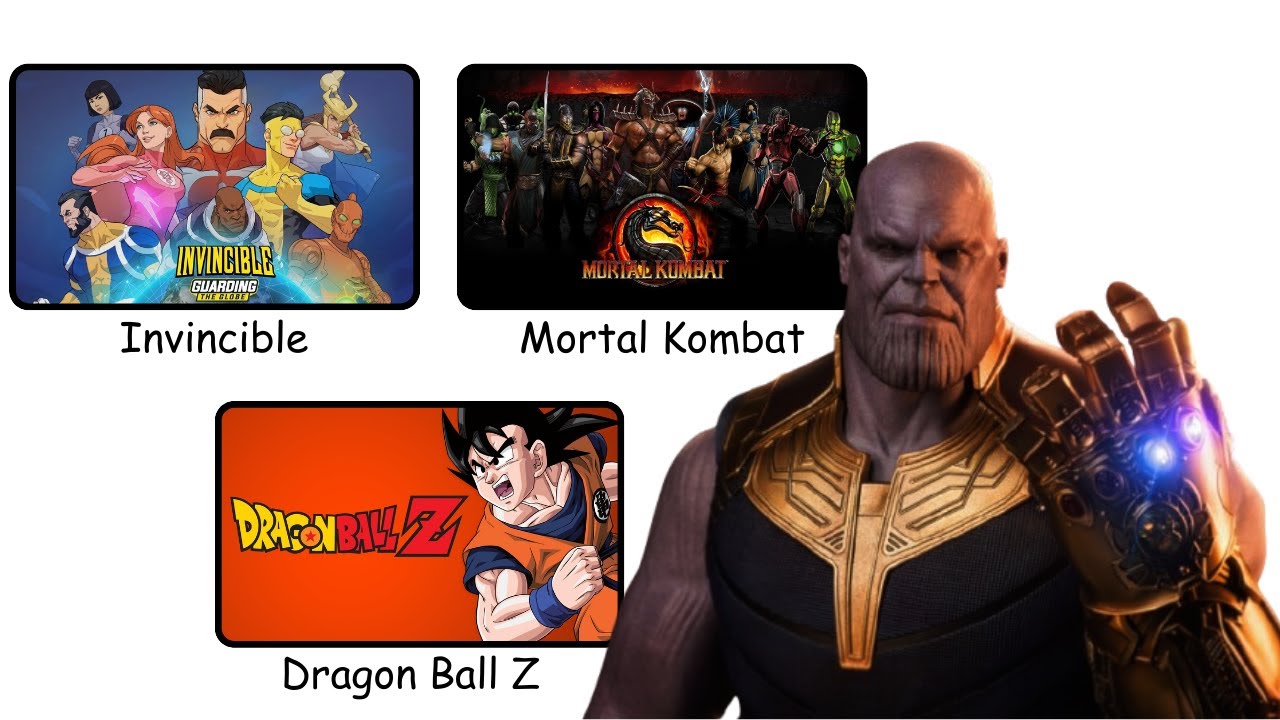 Thanos vs Every Universe