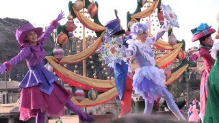 【TDS】パーフェクト・クリスマス　ダンサーさんメイン　ミッキー広場　左側【20171221】