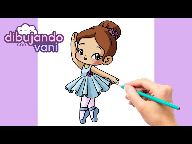 Como dibujar una bailarina de ballet, Dibujos faciles, Como dibujar una  bailarina de ballet, Dibujos faciles, By DibuBaron