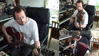 Video thumbnail of "Fiddle & Accordion - Reels: Silver Spear / Pigeon on the Gate / Father Kelly's"