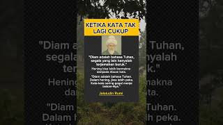 Ketika kata tak lagi cukup