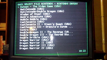 RPi RetroTINK Retroarch Settings for NES (1600x240 hdmi timings)