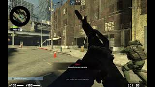 Counter Strike Source : CSGO Mod - Assault Gameplay Hard Bots